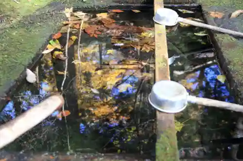 隠津島神社の手水