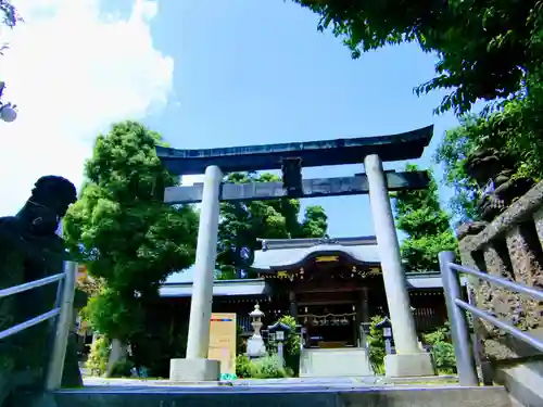 鳩ヶ谷氷川神社の鳥居