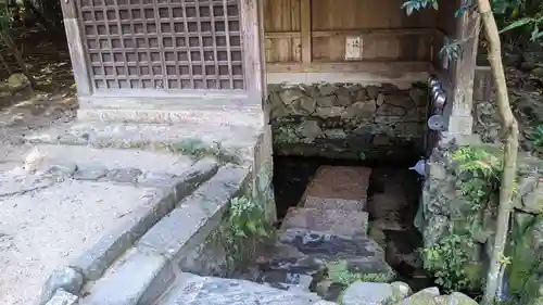 宇治上神社の手水舎