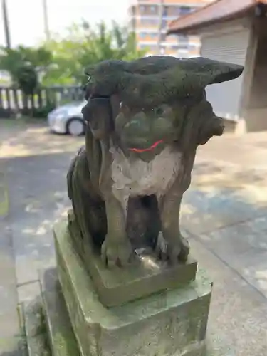 八幡橋八幡神社の狛犬