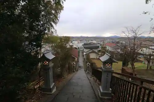 八幡神社の景色