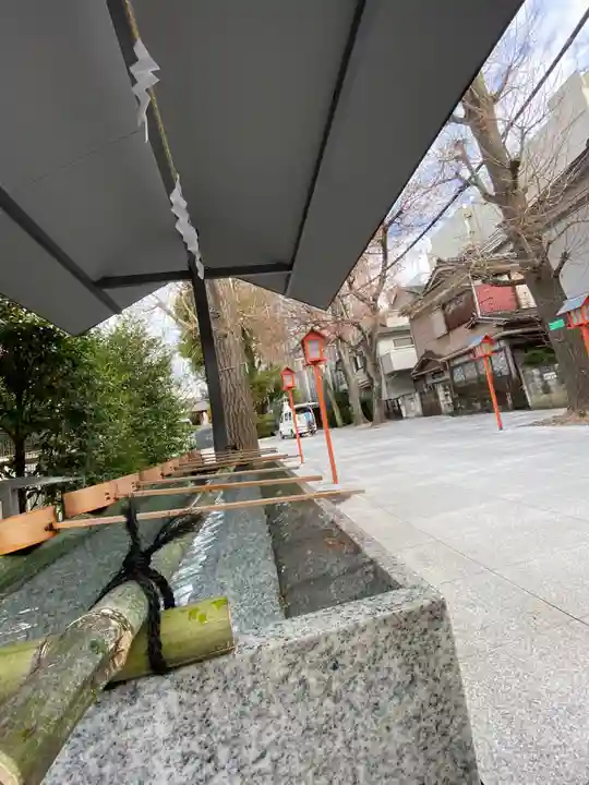 赤城神社の手水舎