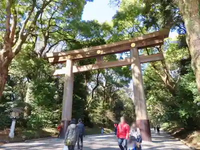 明治神宮の鳥居