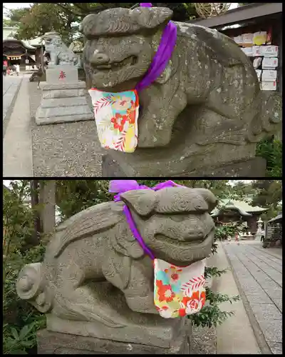 菊田神社の狛犬