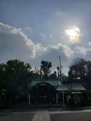 白金氷川神社の本殿・本堂
