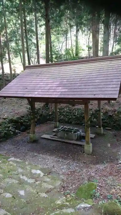 神渕神社の手水舎