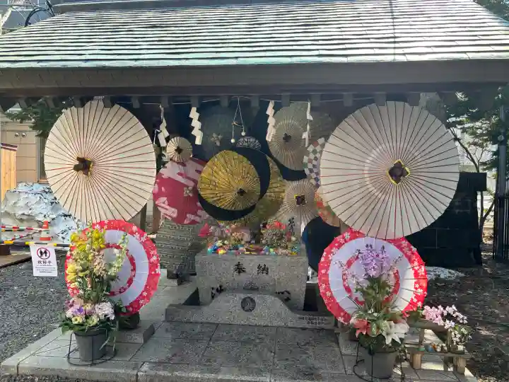 札幌諏訪神社の手水舎
