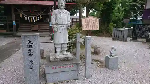 北向神社の像