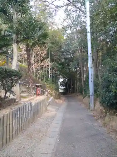 北浦八幡神社の周辺