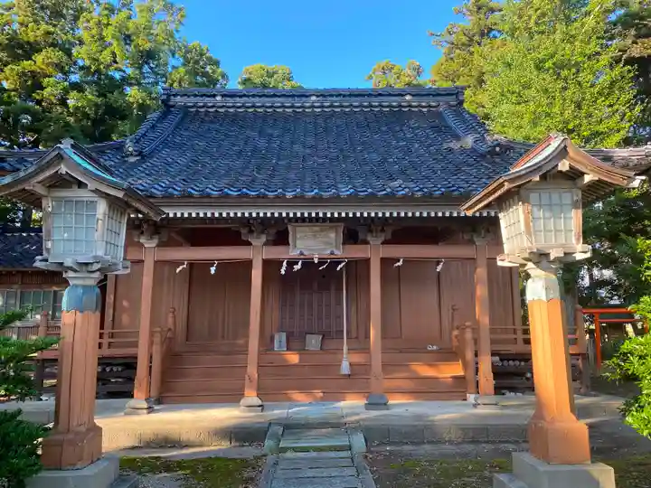 城輪神社の本殿・本堂