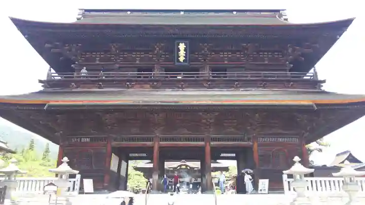 善光寺の山門・神門