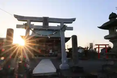 熊野福藏神社の鳥居