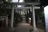神明氷川神社の鳥居