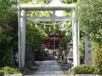徳持神社の鳥居
