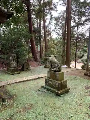 賀茂神社の狛犬