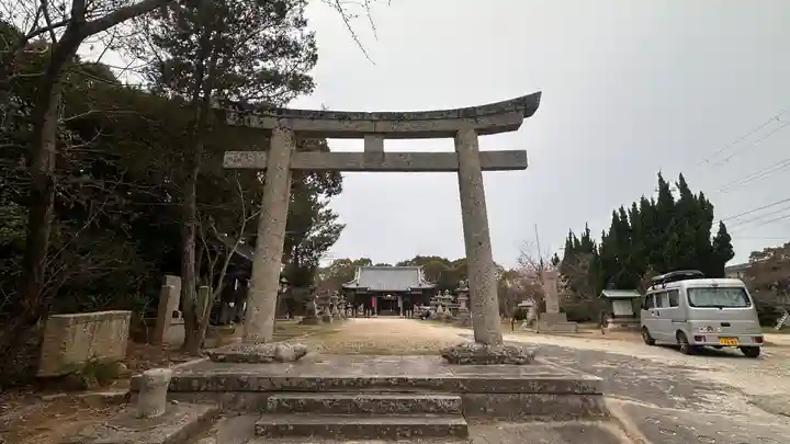 平見神社の鳥居