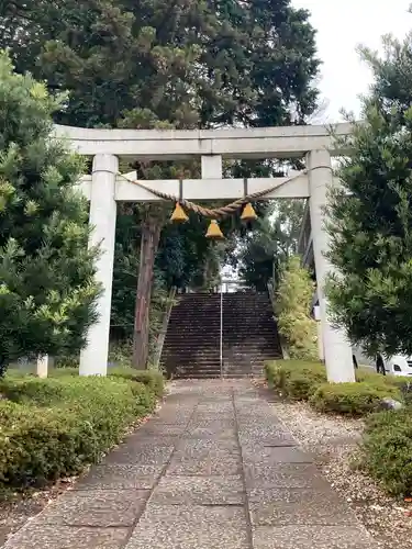 中氷川神社の鳥居