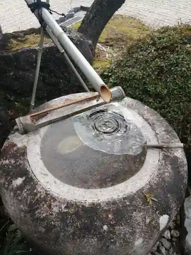 法幢寺の手水舎