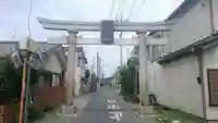 朝日森天満宮の鳥居