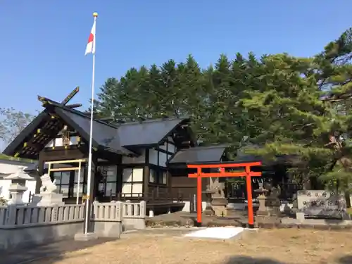 厚真神社の鳥居