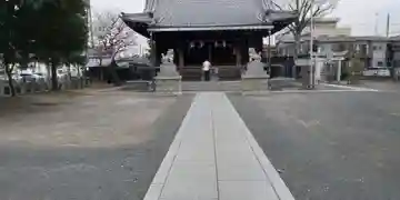 新城神社の本殿・本堂