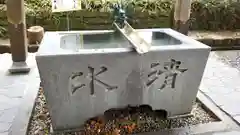 事任八幡宮の手水