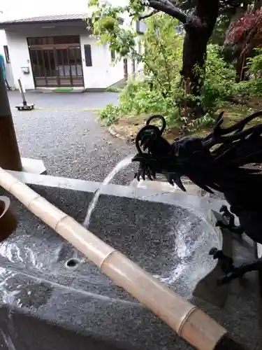 平岸天満宮・太平山三吉神社の手水