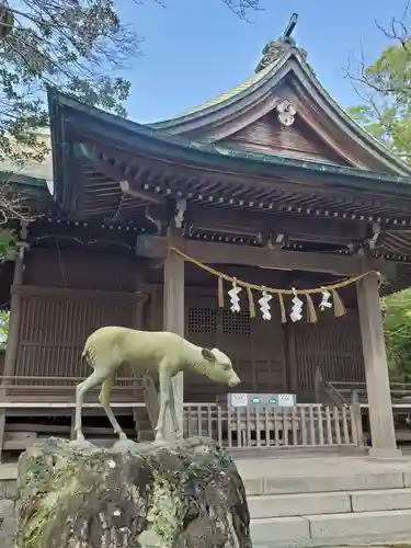 春日神社の狛犬