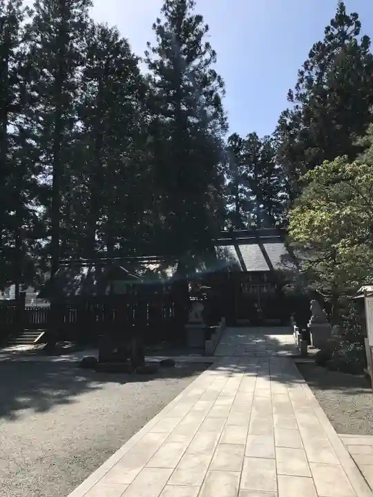 飛騨総社の本殿・本堂