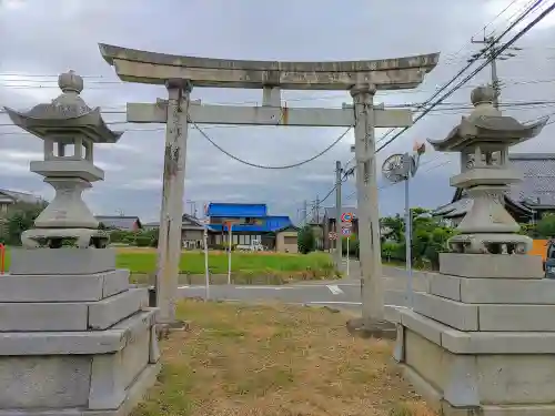 清水神社（清水町）の鳥居