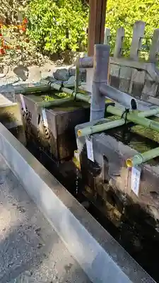 城南宮の手水舎