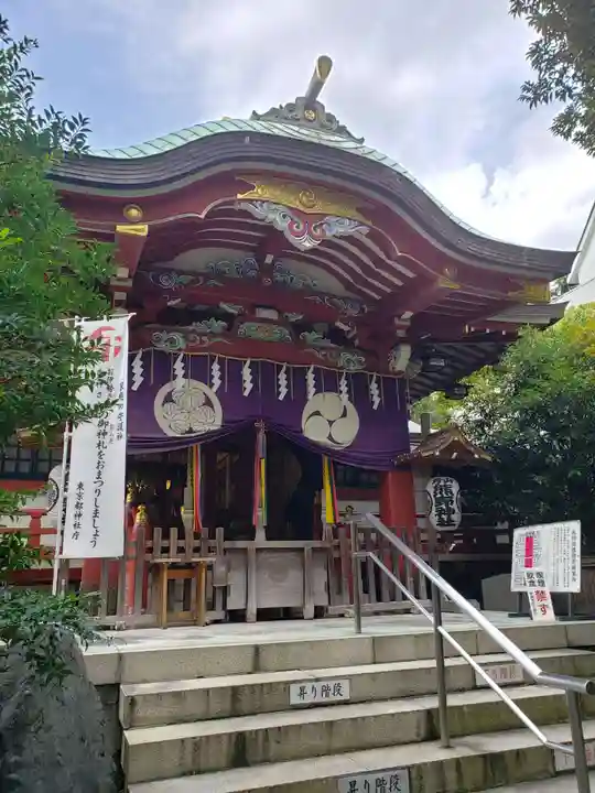 青山熊野神社の本殿・本堂