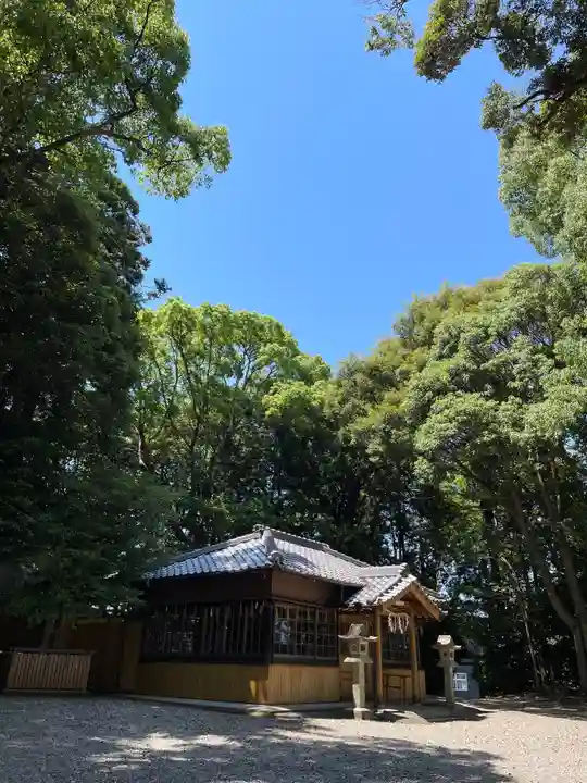 神戸神社の本殿・本堂
