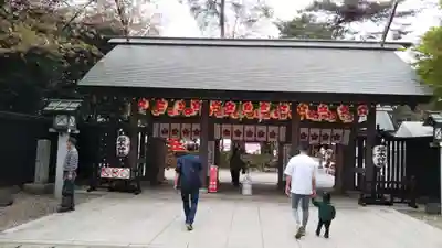 櫻木神社の山門・神門