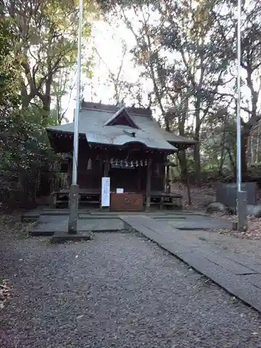 久米水天宮の本殿