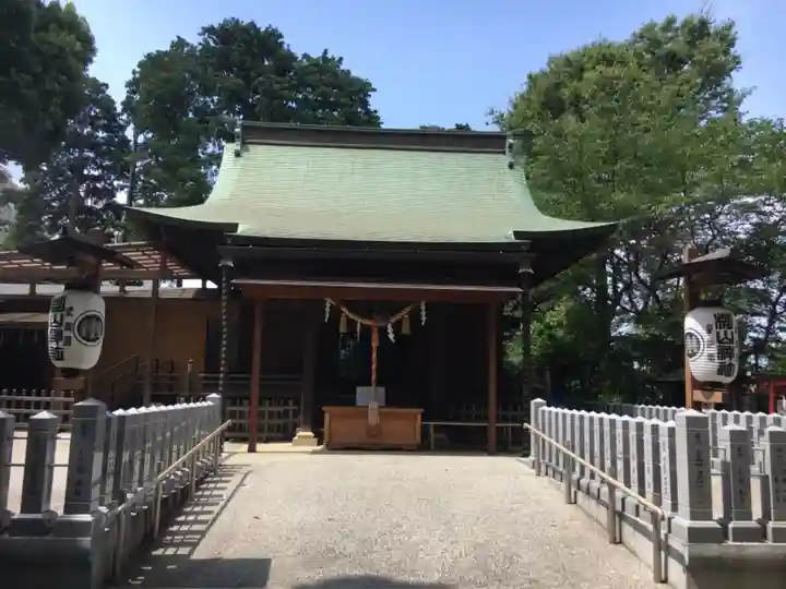 星川杉山神社の本殿・本堂