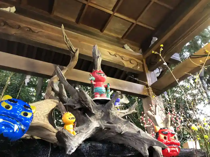 東海市熊野神社の手水舎