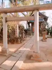 品川神社の鳥居