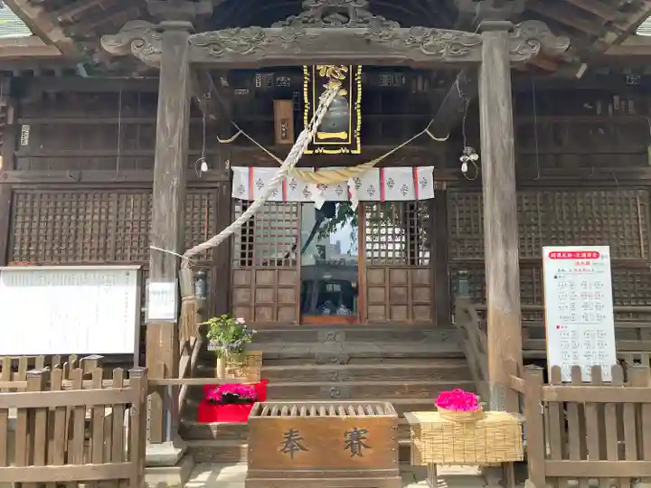 阿邪訶根神社の本殿・本堂