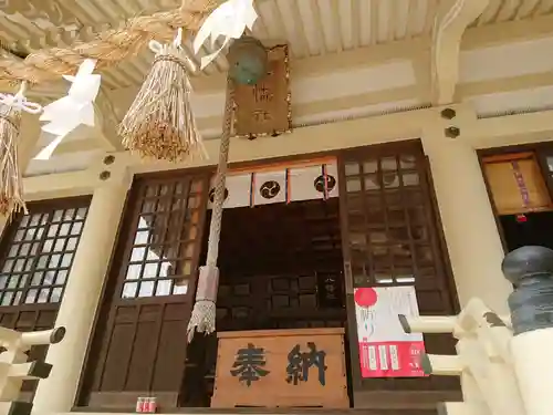 八幡社の本殿・本堂