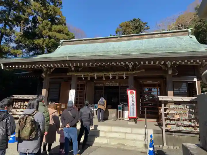 川勾神社の本殿・本堂