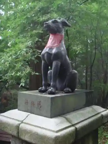 三峯神社の狛犬