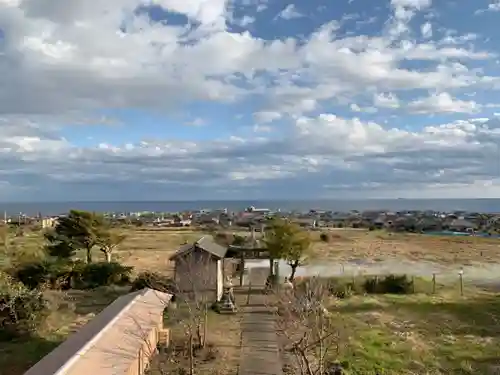 高皇産靈神社の景色