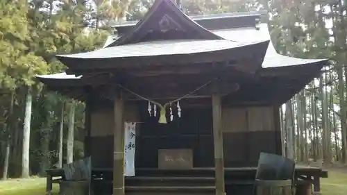 鹿島神社の本殿・本堂