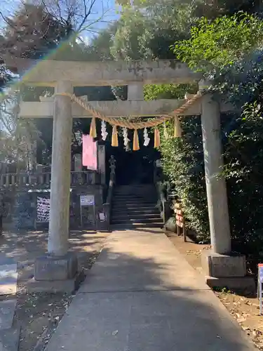 前玉神社の鳥居