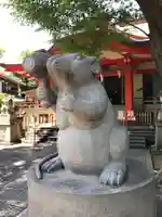 戸部杉山神社の狛犬