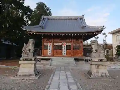 八幡社の本殿・本堂