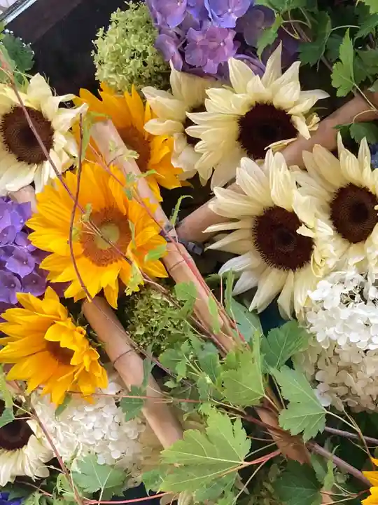江南神社の手水舎
