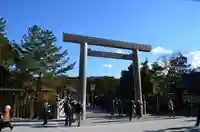 伊勢神宮内宮(皇大神宮)の鳥居