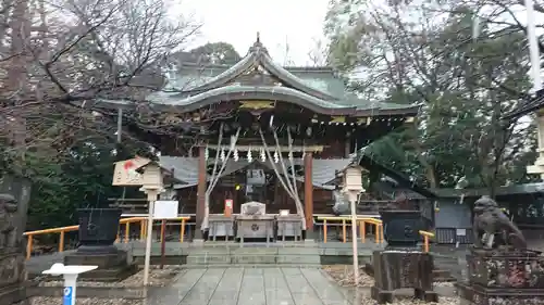 鎮守氷川神社の本殿